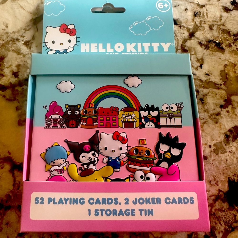 Hello Kitty and Friends playing cards